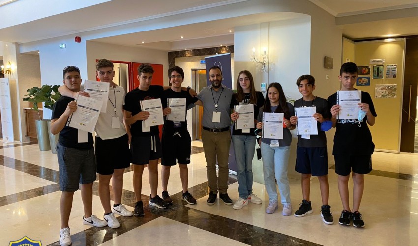 Excellent results from our students in Euromath and Euroscience Conference 2022 